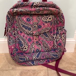 Vera Bradley Backpack Boysenberry Print
